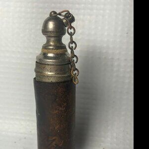 Antique Perfume Atomizer in Shape of a Victorian Fire Extinguisher Germany